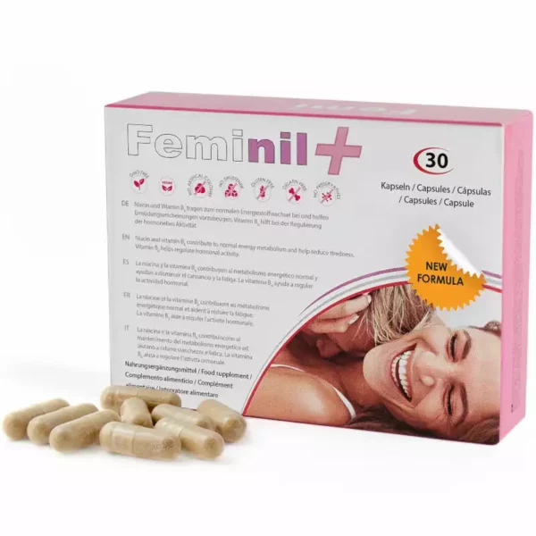 500Cosmetics – Feminil+ amélioration de la libido sexuelle féminine - 30 capsules 500Cosmetics – Feminil+ amélioration de la libido sexuelle féminine - 30 capsules – Bien-être intime