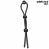 Addicted Toys – Corde en silicone pour le pénis à triple boucle – Sextoys