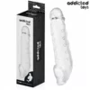 Addicted Toys – Gaine pénis transparente taille m 27 cm – Sextoys