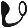 Addicted Toys – Plug anal avec anneau pénis noir – Sextoys