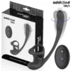 Addicted Toys – Plug anal avec vibration, ondulation à 360° et stimulateur de testicules – Vibromasseurs anaux