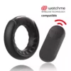 Anbiguo – Adriano anneau vibrant + télécommande watchme – Sextoys