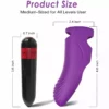 Armony – Aurora vibrateur doigt violet – Vibromasseurs