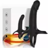 Armony – Gode avec anneau et vibrateur noir – Sextoys