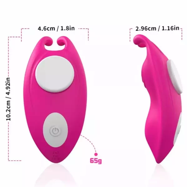 Armony – Honeybee wearable panties vibrateur g-spot fuchsia - application gratuite – vue 3 – Stimulateurs clitoridiens