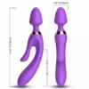 Armony – Masseur & vibrateur lapin violet – Stimulateurs clitoridiens