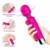 Armony – Masseur & vibrateur postman tête super flexible fuchsia – Stimulateurs clitoridiens