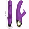 Armony – Meteror dildo vibrateur lapin violet – Vibromasseurs