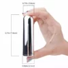 Armony – Vibrateur bullet noir 2.1 cm x 7.9 cm – Sextoys