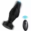 Armony – Vibrateur & plug anal télécommande noir – Sextoys