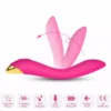 Armony – Vibrateur flamingo multiposition fuchsia – Vibromasseurs rotatifs