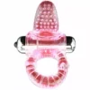 Baile – Anneau pénis vibrateur rose sweet abs 10 rythmes – Sextoys