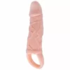 Baile – Gaine dextension de pénis avec sangle pour testicules 13,5 cm – Sextoys