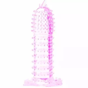Baile – Gaine pénienne points stimulants rose 14 cm – Sextoys