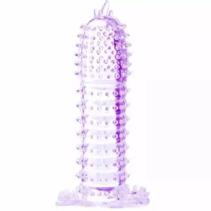 Baile – Gaine pénienne points stimulants violet 14 cm Baile – Gaine pénienne points stimulants violet 14 cm – Sextoys