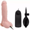 Baile – Gode vibrant et gonflable réaliste 18.8 cm – Sextoys