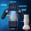 Baile – Masturbateur à vibration de poussée avec fonction chauffante et support mobile - noir – vue 5 Baile – Masturbateur à vibration de poussée avec fonction chauffante et support mobile - noir – vue 5 – Sextoys