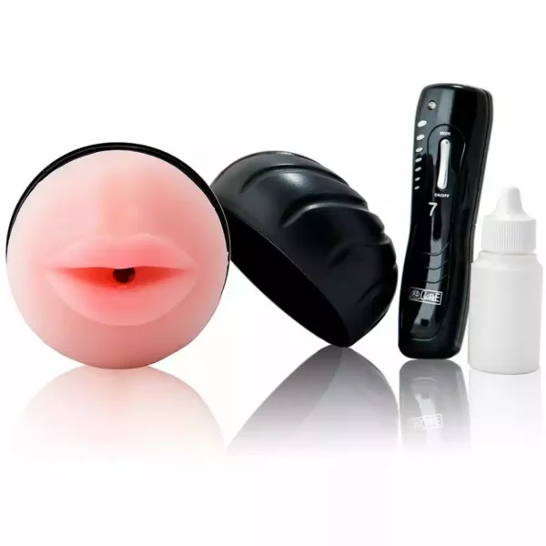 Baile – Masturbateur de bouche avec vibrateur 7 rythmes – vue 2 – Sextoys