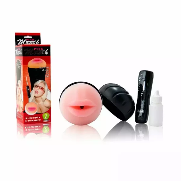 Baile – Masturbateur de bouche avec vibrateur 7 rythmes – vue 3 – Sextoys