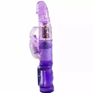 Baile – Mini rotateur avec lapin happy angel lilas – Vibromasseurs rotatifs