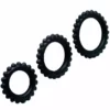 Baile – Titan set 3 pcs cock ring noir 2.8 + 2.4 + 1.9 cm – Sextoys