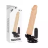 Basecock – Vibrateur réaliste télécommande 21 cm -o- 4 cm – Vibromasseurs réalistes
