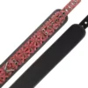 Begme Fetish Games – Collier en cuir végan premium édition rouge avec doublure en néoprène – vue 4 – BDSM & fétichisme