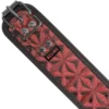 Begme Fetish Games – Collier en cuir végan premium édition rouge avec doublure en néoprène – vue 6 – BDSM & fétichisme