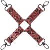 Begme Fetish Games – Cravate de porc en cuir végan premium édition rouge – BDSM & fétichisme