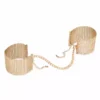 Bijoux Indiscrets – Dãsir mãtallique menottes maille mãtal dorã – BDSM & fétichisme