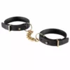 Bijoux Indiscrets – Menottes bracelets noir – BDSM & fétichisme