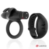 Black&Silver – Agron télécommande cockring watchme – Sextoys