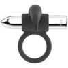 Black&Silver – Bague rechargeable burton 10 modes de vibration – Sextoys