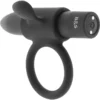 Black&Silver – Bague rechargeable cameron noir – Sextoys