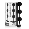 Black&Silver – Chapelet anal harry 3 sphères en silicone 14 cm – Sextoys