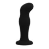 Black&Silver – Sean plug anal premium silicone noir – Vibromasseurs anaux