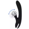 Black&Silver – Vibrant bunny johnny – Vibromasseurs rotatifs