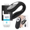 Brilly Glam – Nous aimons les partenaires télécommande noire – Vibromasseurs