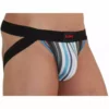Burn – 009 jock multicolore / noir – Lingerie homme