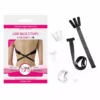 Bye Bra – Adaptateur de soutien-gorge à dos ouvert noir & blanc – Lingerie sexy