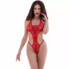 Chilirose – Body cr 4460 rouge – Lingerie sexy