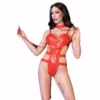 Chilirose – Body cr 4474 rouge – Lingerie sexy