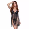 Chilirose – Cr 4462 babydoll noir – Lingerie sexy