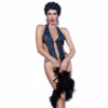 Chilirose – Cr 4479 body sans crochet bleu – Lingerie sexy