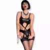 Chilirose – Cr 4625 ensemble quatre pièces sans crotchles – Lingerie sexy