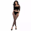 Chilirose – Cr 4647 top & leggins noir – Lingerie sexy