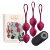 Cici Beauty – Premium silicone 3 perles de kegel vibrantes télécommande – Sextoys