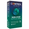 Control – Nonstop dots and lines condoms 12 units – Préservatifs