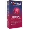 Control – Points & lignes sensuelles points et vergetures 12 unités – Préservatifs