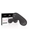 Coquette Chic Desire – Masque fantasy en cuir végan avec doublure en néoprène – Lingerie sexy